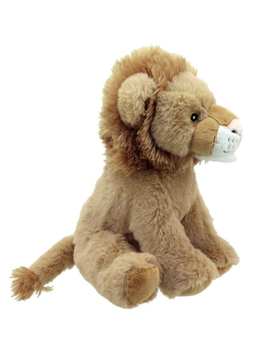 Roar into cuddle time with Little Leo the Lion from Wilberry's wonderful Eco Cuddlies collection. This adorable little lion isn't just soft and cuddly; he's also made entirely from recycled materials, making him a friend to your child and the planet. With his sweet, friendly face and a fluffy mane that's perfect for little hands to grasp, he's ready for savannah adventures and cosy snuggles. A great, sustainable gift for any young wildlife enthusiast.
